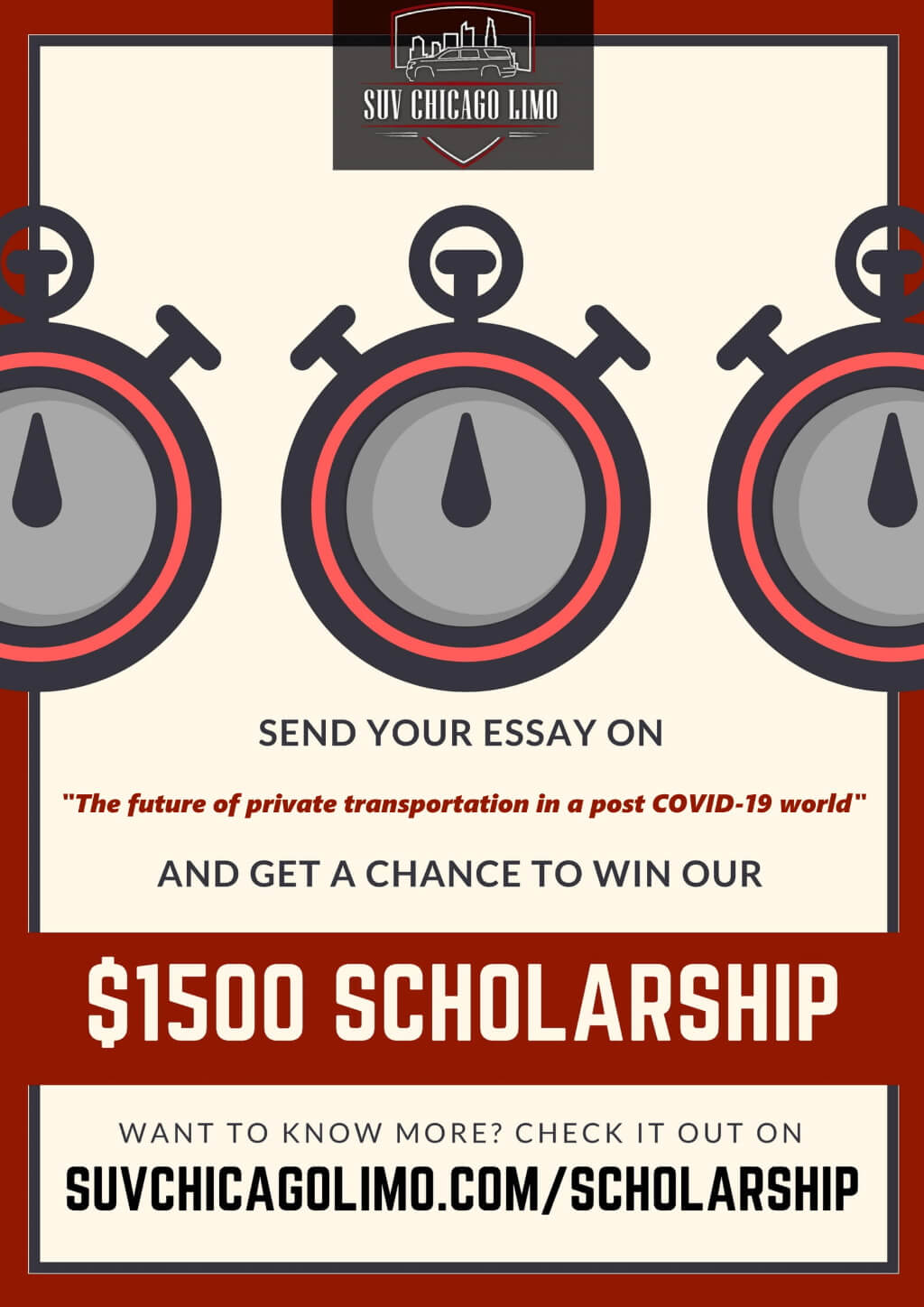 SUV Chicago Limo scholarship program